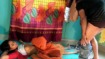 Secret hidden college girl catches steamy fuck play