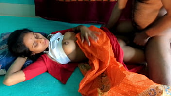 Secret hidden college girl catches steamy fuck play