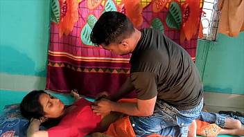 Secret hidden college girl catches steamy fuck play