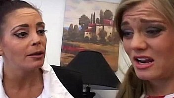 Catfight with two hot broads