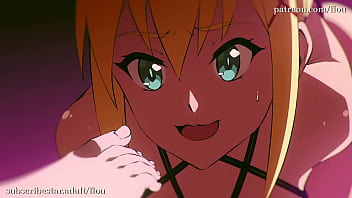 Darkness gets fucked by femdom