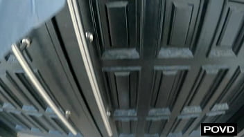 Destiny cruz welcomes her man with a clean home and a wet cunt