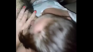 Nasty redhead sucking mexican cock loving every drop