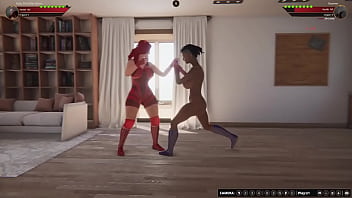 Ruby vs boomer {nf3d video game fighting mma femdom}