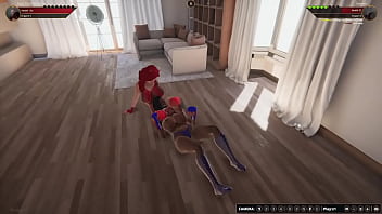 Ruby vs boomer {nf3d video game fighting mma femdom}