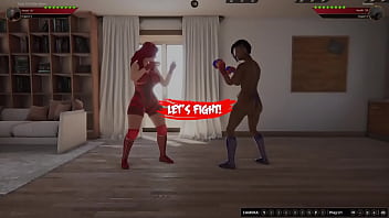 Ruby vs boomer {nf3d video game fighting mma femdom}
