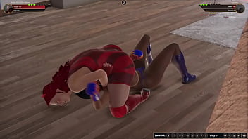 Ruby vs boomer {nf3d video game fighting mma femdom}