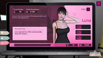 Ep19 exhibitionist luna fucks her loyal fan in the washroom again female anchor next door