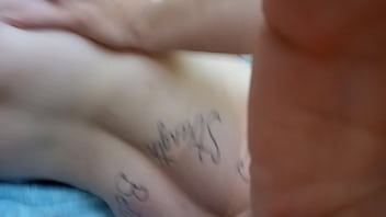 Cherry fucking the giz on the sand