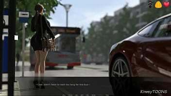 Hot milf caught janitor at work fapping to her sexy blouse