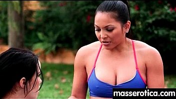 Sensual lesbian massage leads to orgasm 26