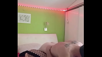 He dressed me up to scare my stepson and ended up masturbating and fucking me milf big tits