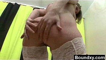 Phat booby enthralling nylon mature pounded