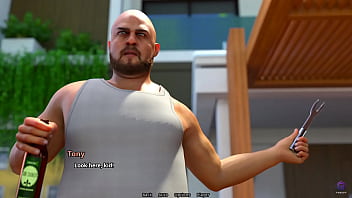 Horny milf housewife seduces neighbor's stepson 3d hentai animated porn family crush