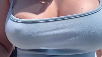 European stepmom public big boobs bouncing for a walk outdoor European stepmom public big boobs bouncing for a walk outdoor