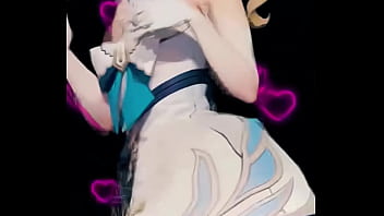 Barbara from genshin impact sways with a playful smile her healing aura glowing brighter than ever but behind the idol’s tender look… could there be a secret waiting for you link in bio