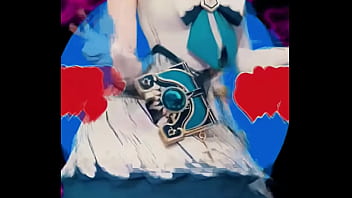 Barbara from genshin impact sways with a playful smile her healing aura glowing brighter than ever but behind the idol’s tender look… could there be a secret waiting for you link in bio