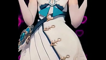 Barbara From Genshin Impact Sways With A Playful Smile Her Healing Aura Glowing Brighter Than Ever But Behind The Idol’s Tender Look… Could There Be A Secret Waiting For You Link In Bio thumbnail