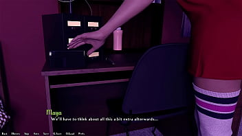 Being a dik #36 hot pierced blonde lesbian sorority girl gives me a juicy handjob inside her dorm room