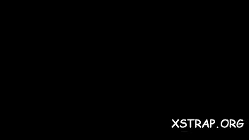 Sexy redhead takes rough thraldom fuck