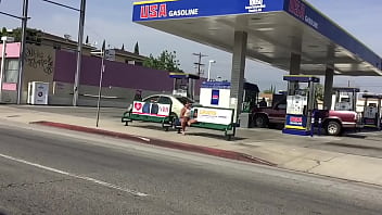 This girl masturbated in public