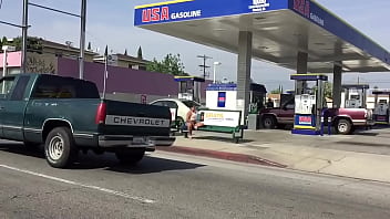 This girl masturbated in public