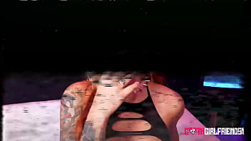 Busty inked cubbi thompson receives wild pussy fuck