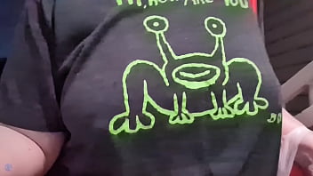 Walking Up The Stairs Without A Bra thumbnail