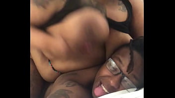 Sexy bbw girlfriend puts her titties on my back subscribe for full videos