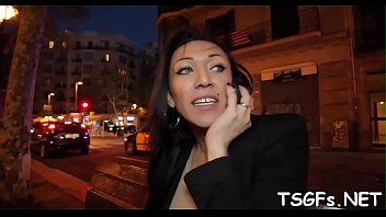 Flirty T Girl Impaled On Cock thumbnail