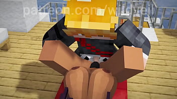 Bleach hentai yoruichi creampie minecraft scene