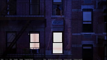 Playing story videogame #5 girl next door