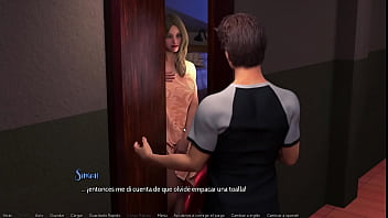 Playing story videogame #5 girl next door Playing story videogame #5 girl next door