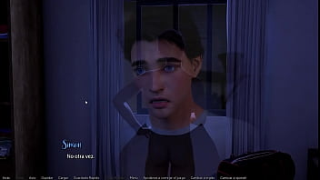 Playing story videogame #5 girl next door