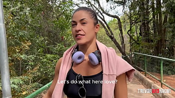 Latina's steamy gym workout ends with her ass getting pounded