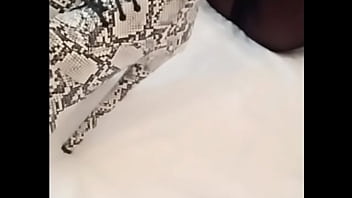 Milf in latex outfit stockings and heels