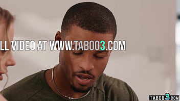 Petite hottie masturbating and riding on a huge dark dong