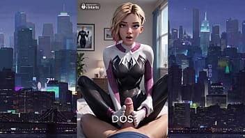 Joi con spider woman acaba en menos de 2 minutos