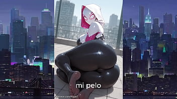 Joi con spider woman acaba en menos de 2 minutos Joi con spider woman acaba en menos de 2 minutos