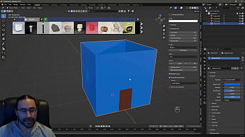 One room challenge scene construction