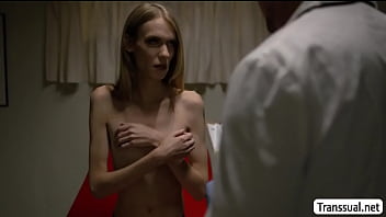 Horny Tgirl Crystal Thayer Enjoys When A Guy Doctor Fucks Her Ass thumbnail