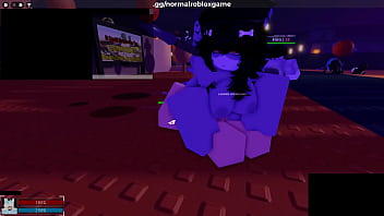 A cute little shark uses me as a dildo