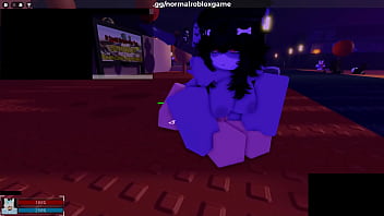 A cute little shark uses me as a dildo