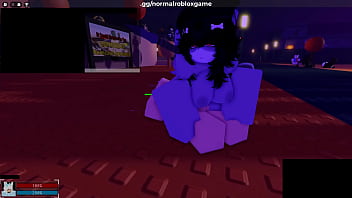 A cute little shark uses me as a dildo