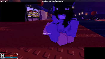 A cute little shark uses me as a dildo