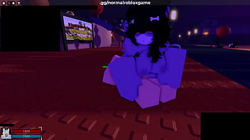 A cute little shark uses me as a dildo