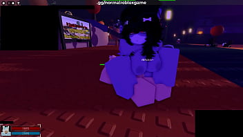 A cute little shark uses me as a dildo