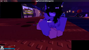 A cute little shark uses me as a dildo