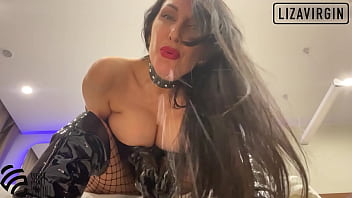 Mistress humiliates slave pov