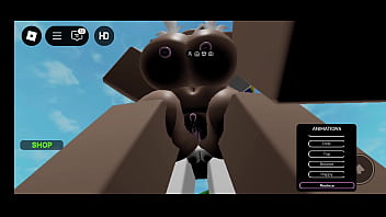 Gostossa do roblox sendo fudida sem dó até gozar